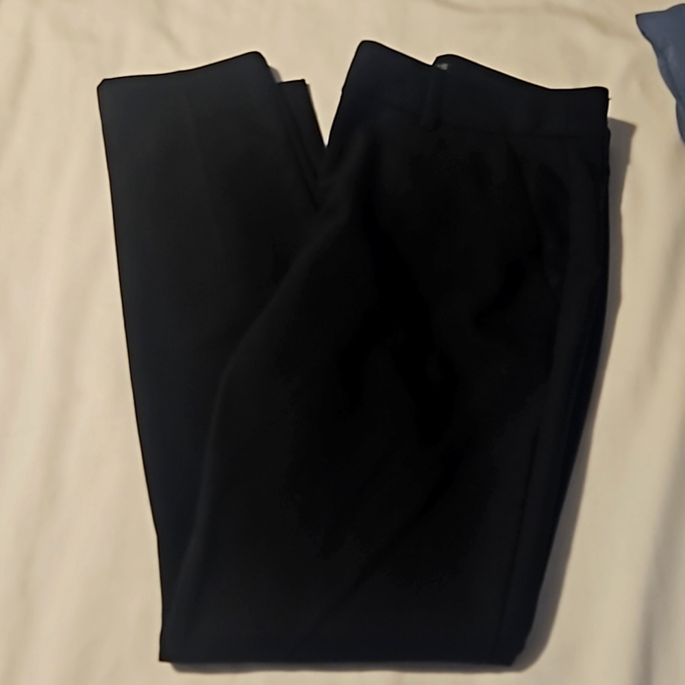 Excellent Condition Pitch Black Express Columnist Ankle Pants Size 4R
